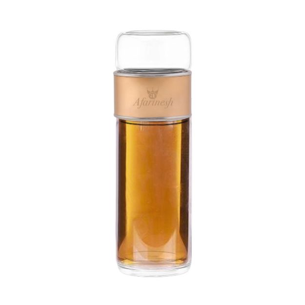 Picture of Afarinesh double-walled tea infuser mug